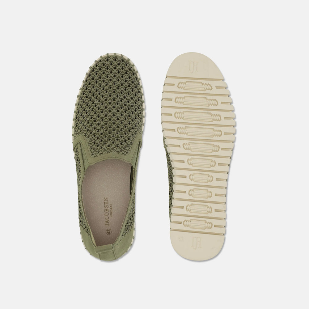 Ilse Jacobsen Men's Slip-on TULIP140M-ARMY-410