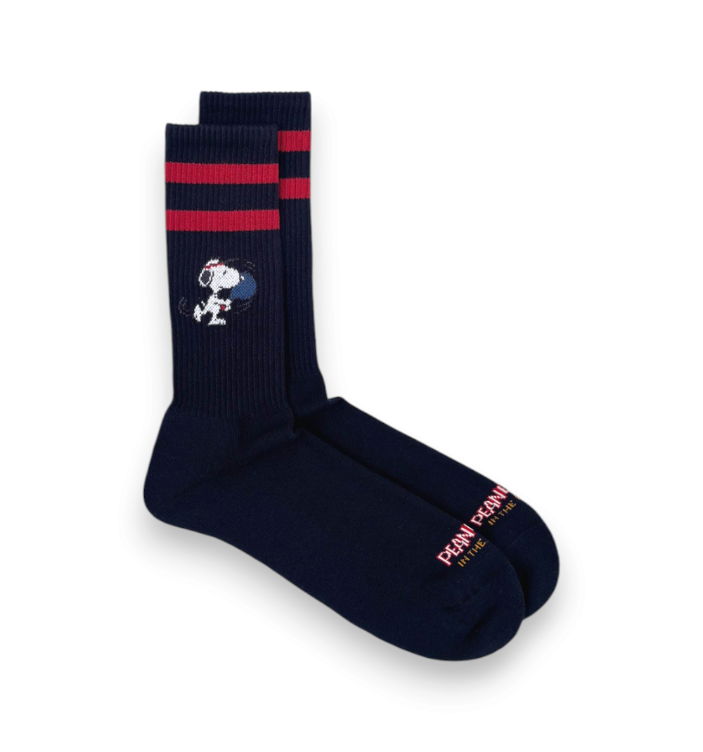 In The Box Calze Snoopy Basket Paddle Blu