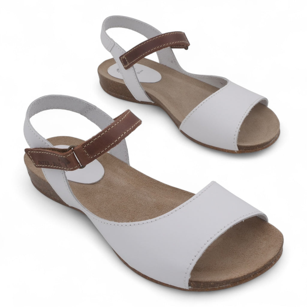  - ["Artigianato","Donna","Inter-Bios","PE25","Sandali Eleganti","Sandali Sportivi","Scarpe","Ultima Taglia"] - Inter-Bios White Ours White 4458 - Lupis SRL