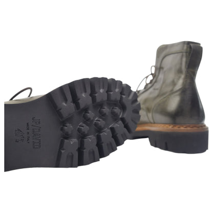 '- ["Anfibi","Artigianato","JP\/DAVID","Scarpe","Ultima Taglia","Uomo"] - JP/DAVID 23 Candy Militare Tronchetto 37340/17 - Lupis SRL