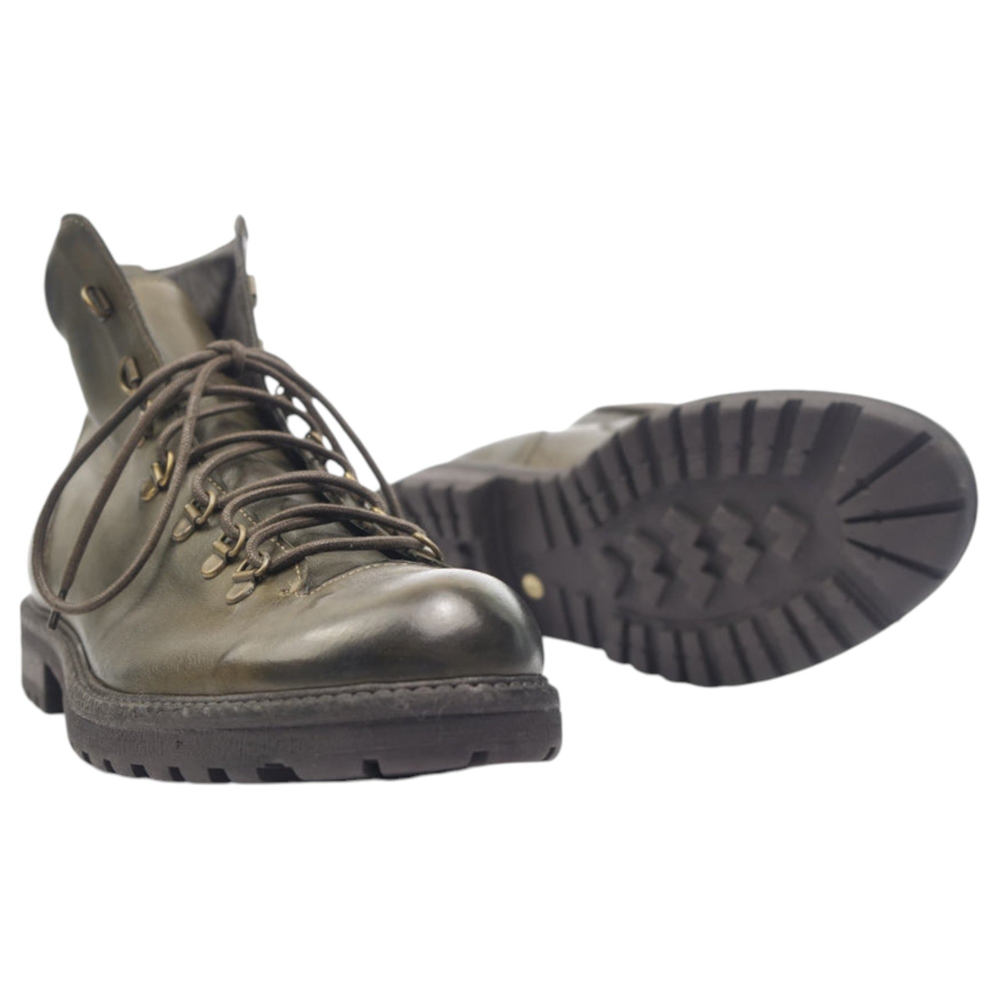 '- ["Anfibi","Artigianato","JP\/DAVID","Scarpe","Ultima Taglia","Uomo"] - JP/DAVID 23 Papua Militare Tronchetto 3830/350 - Lupis SRL