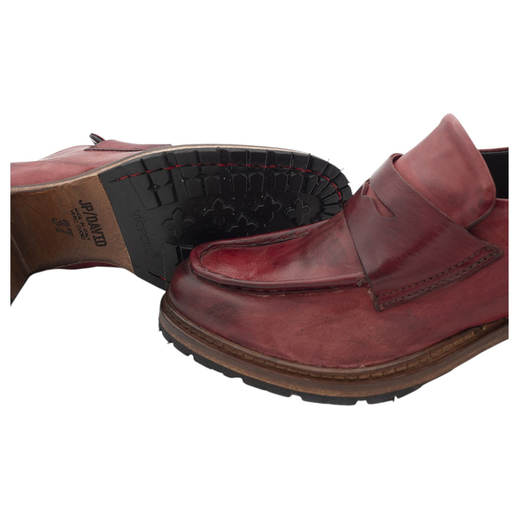 '- ["Accollata","Artigianato","Donna","JP\/DAVID","Scarpe"] - JP/DAVID 35165 170 Papua Chili Oil Red - Lupis SRL