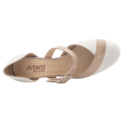 '- ["Artigianato","Donna","JP\/DAVID","Sandali","Scarpe","Tacco"] - JP/DAVID 5121 Curtaca Papua Oyster Nautilus Cacao Beige - Lupis SRL
