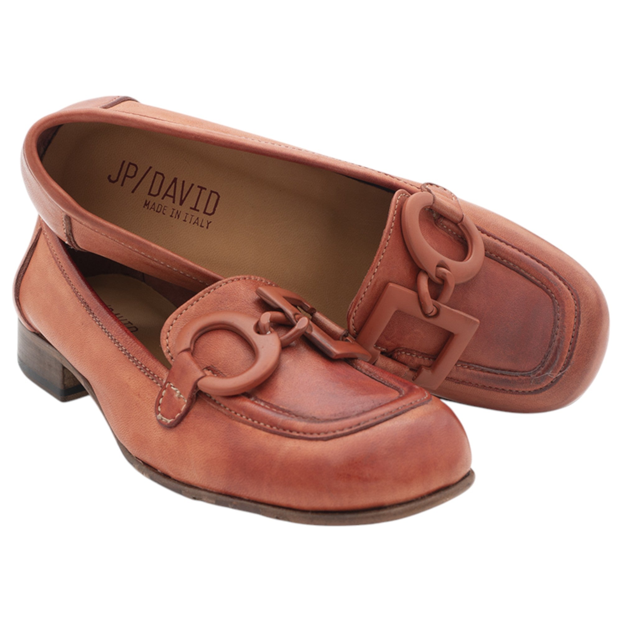 '- ["Artigianato","Donna","JP\/DAVID","Mocassini","Scarpe"] - JP/DAVID 5133 Cuoross Papua Tuff. Pesca Bianco - Lupis SRL