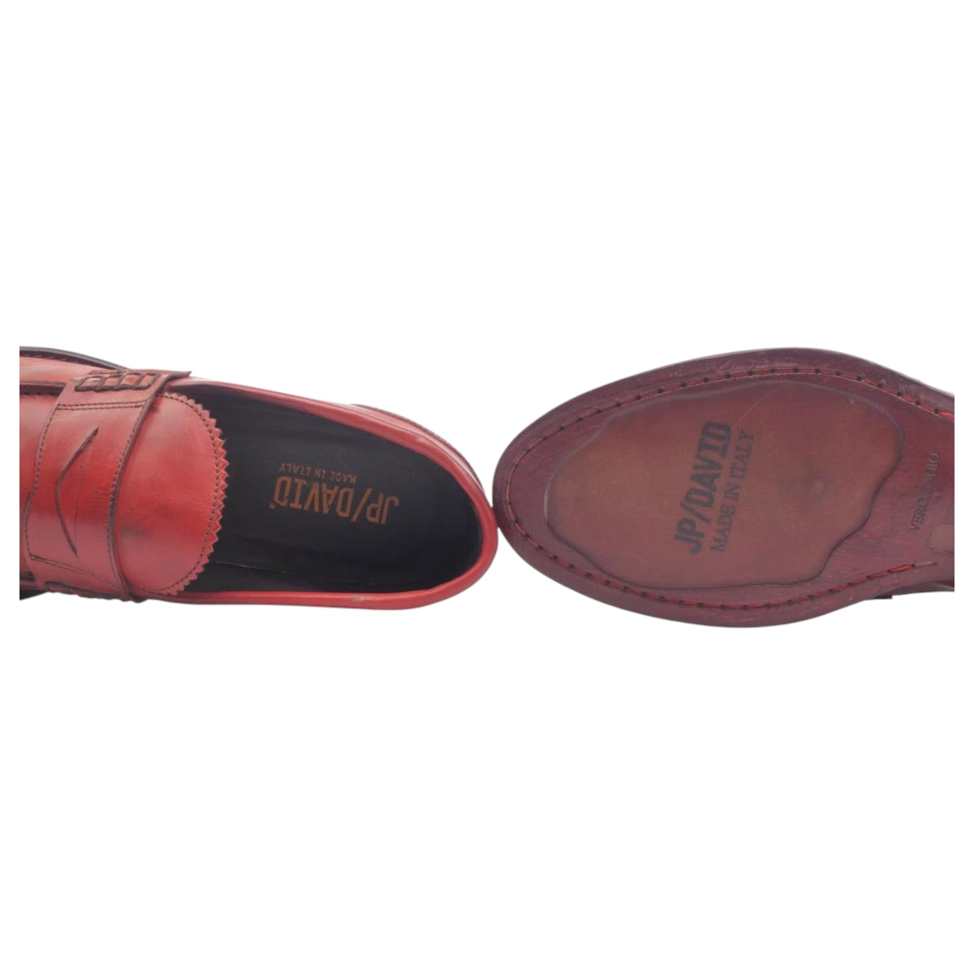 '- ["Artigianato","Donna","JP\/DAVID","Mocassini","Scarpe"] - JP/DAVID Diver Ip 259 Rosso 35773/5 - Lupis SRL