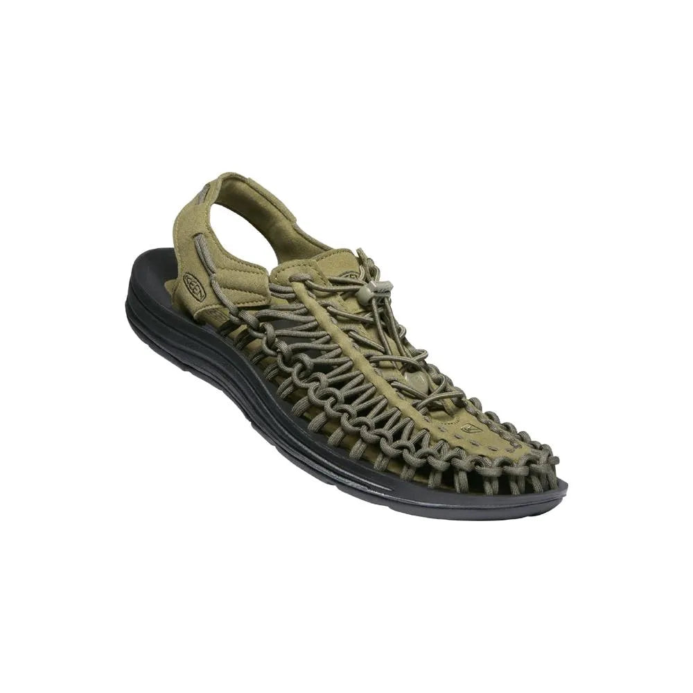  - ["Keen","PE25","Sandali Sportivi","Scarpe","Scarpe sportive","Uomo"] - Keen Uneek M Dark Olive Black 1023381 - Lupis SRL