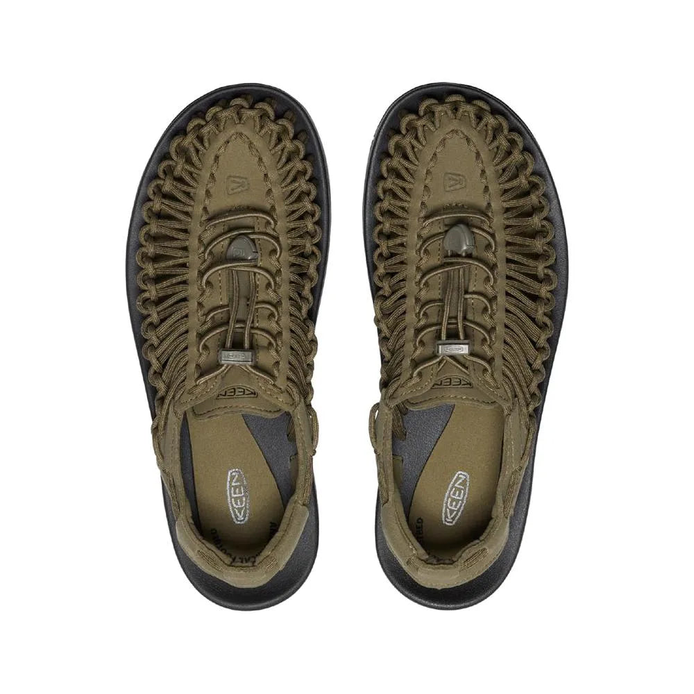 '- ["Keen","PE25","Sandali Sportivi","Scarpe","Scarpe sportive","Uomo"] - Keen Uneek M Dark Olive Black 1023381 - Lupis SRL