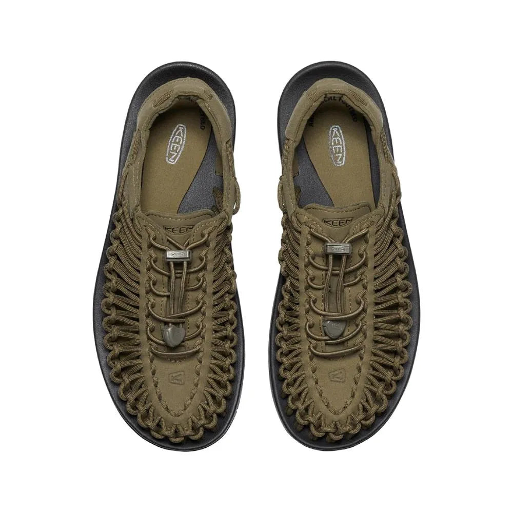'- ["Keen","PE25","Sandali Sportivi","Scarpe","Scarpe sportive","Uomo"] - Keen Uneek M Dark Olive Black 1023381 - Lupis SRL