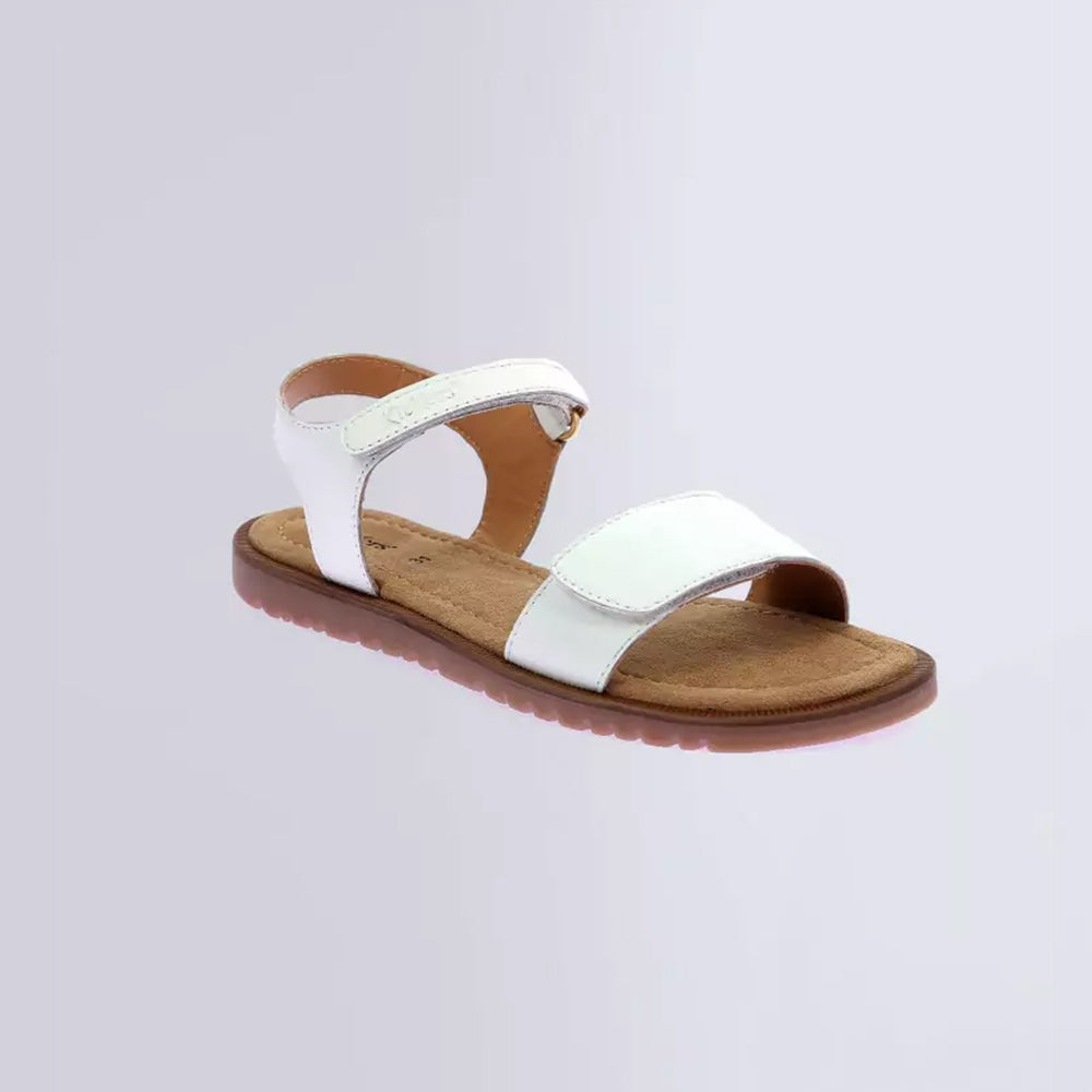  - ["Kickers","Kids","PE25","Sandali","Scarpe"] - Kickers Kick Braida Nappa White - Lupis SRL