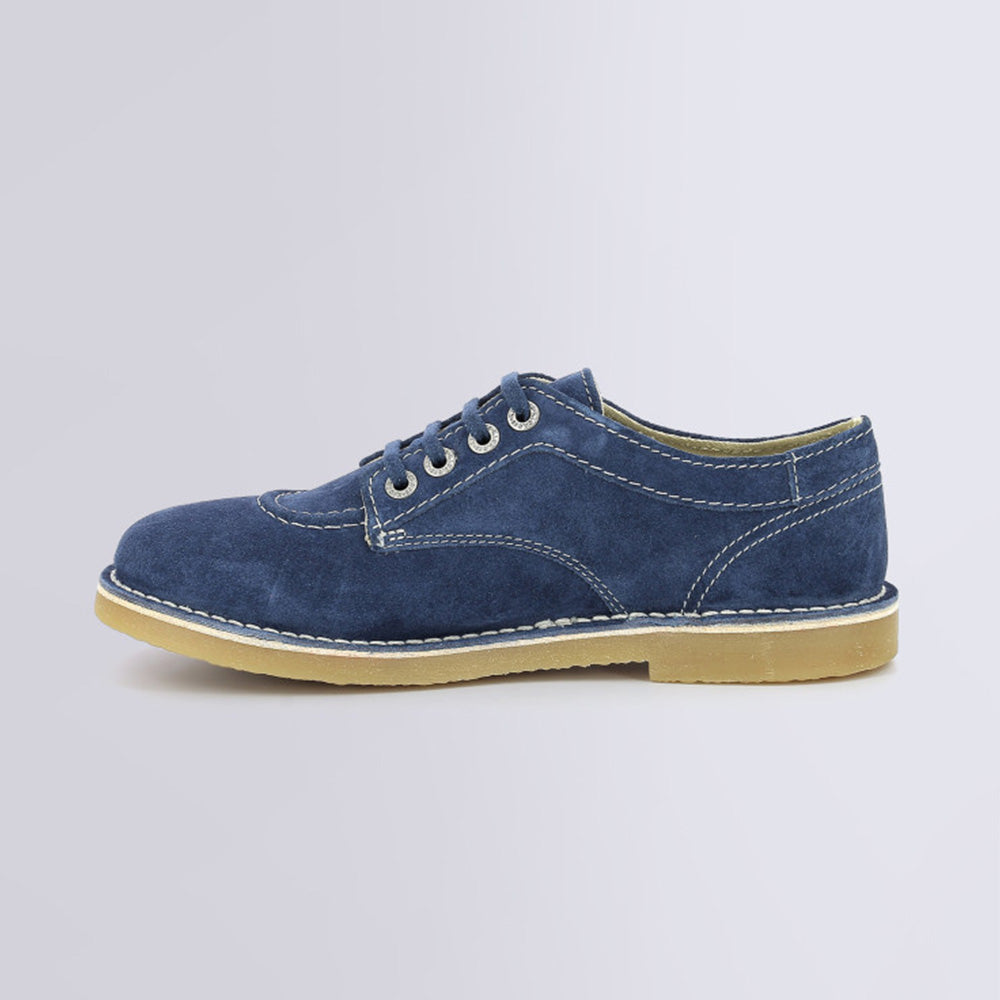 Kickers - Donna, Kickers, Nuovo, Scarpe stringate - Kickers Kick Karma Bleu - Lupis SRL