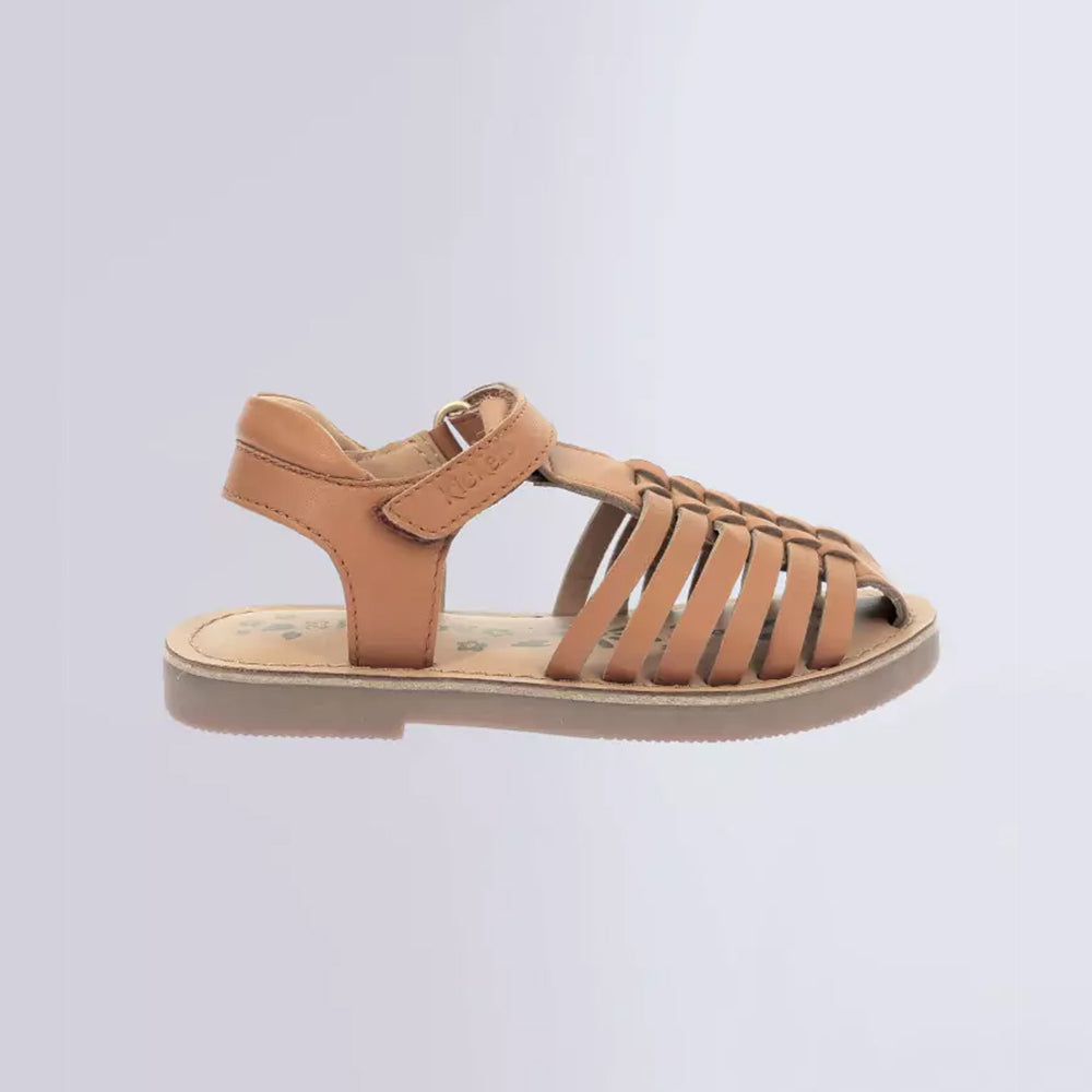  - ["Kickers","Kids","PE25","Sandali","Scarpe","Toddler"] - Kickers Kick Preklo Sheep Nappa Camel - Lupis SRL