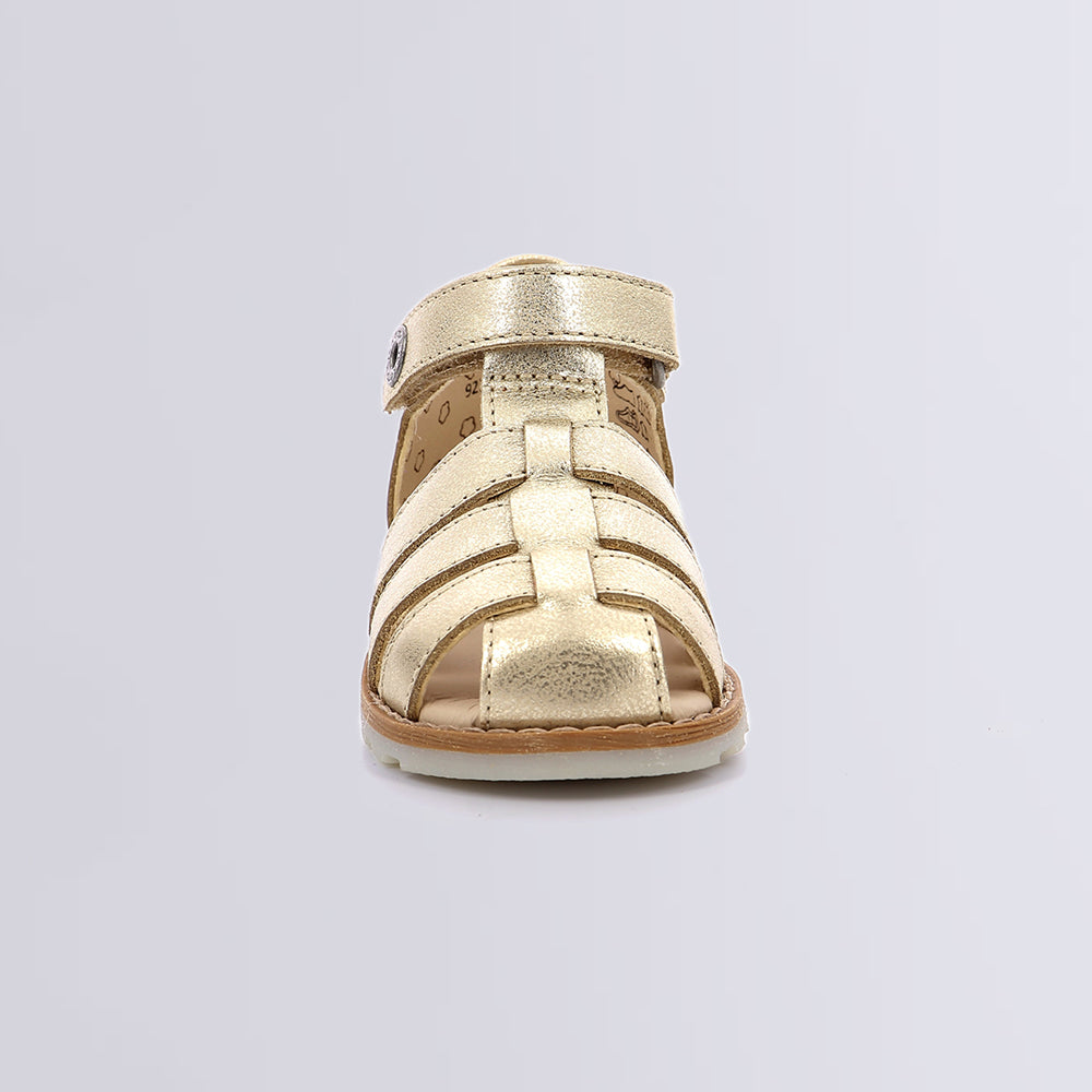 '- ["Kickers","Kids","Sandali","Scarpe"] - Kickers Nonopi Beige Champagne - Lupis SRL
