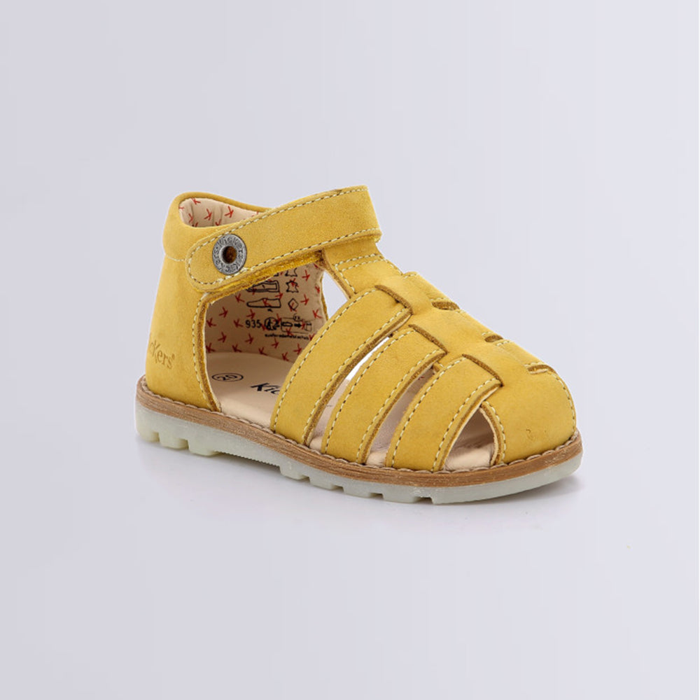 Kickers - Kickers, Kids, Nuovo, Sandali - Kickers Nonopi Jaune - Lupis SRL