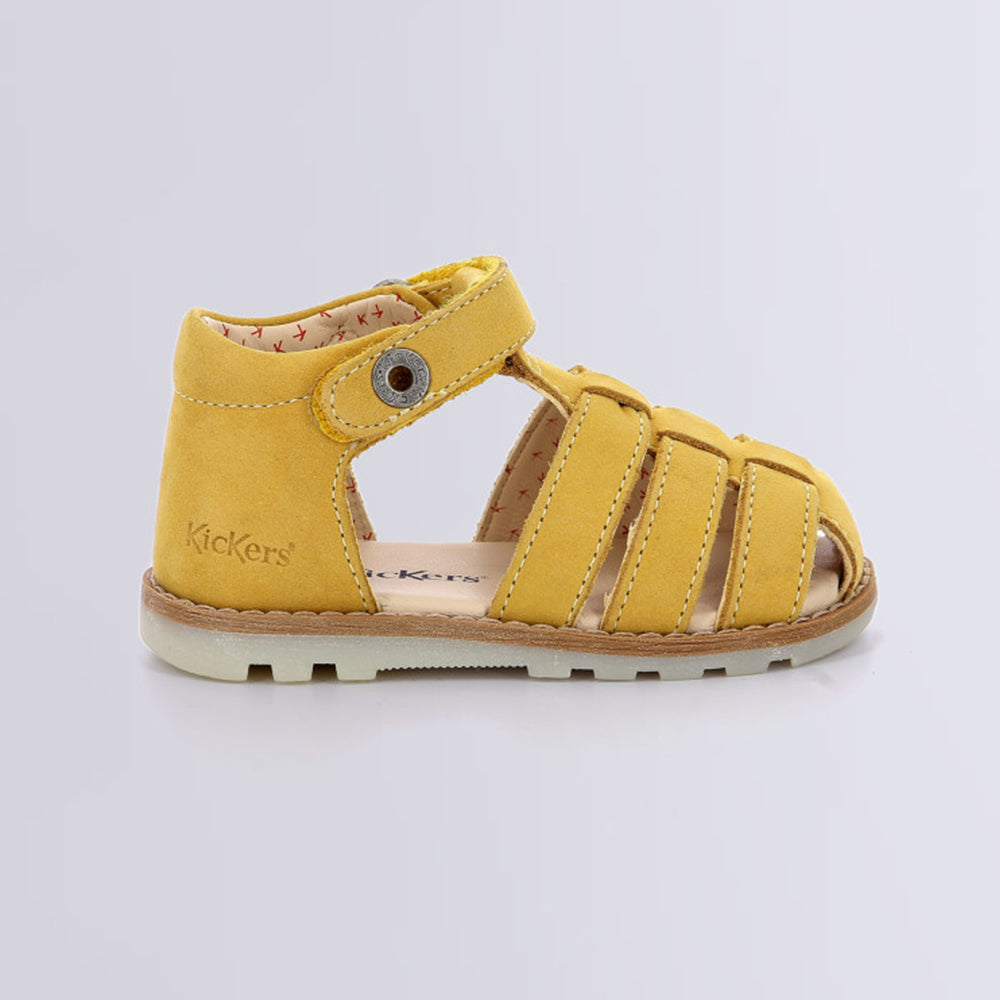 Kickers - Kickers, Kids, Nuovo, Sandali - Kickers Nonopi Jaune - Lupis SRL