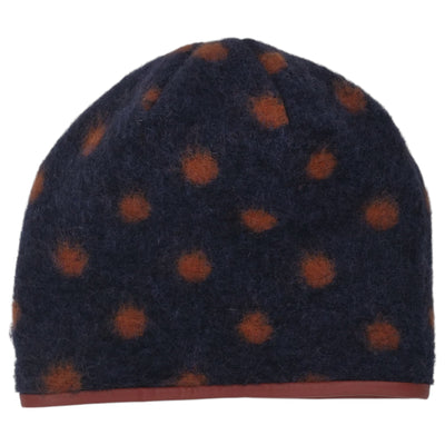 Kontessa Chamonix Hat Blue Polka Dots 7303
