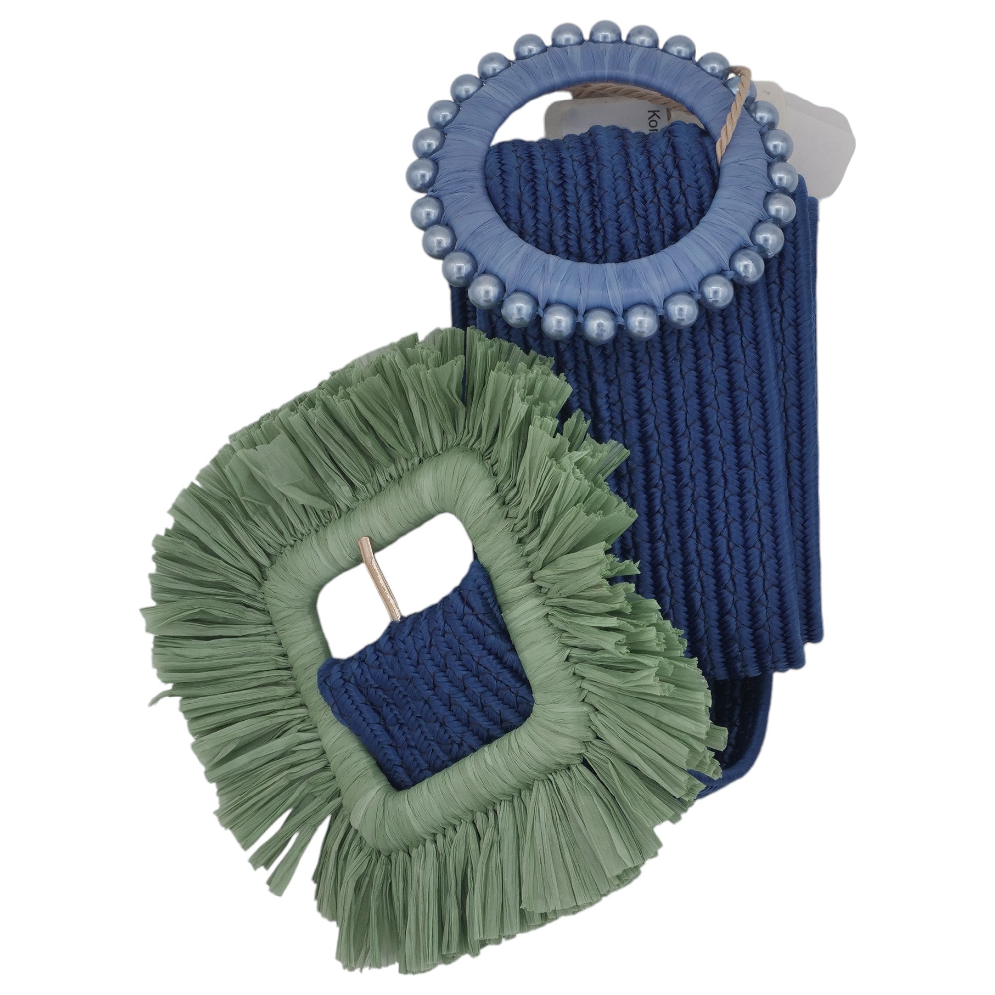 '- ["Accessori","Donna","Kontessa","Nuovo"] - Kontessa Cintura Suocera Azzurro 9204 - Lupis SRL