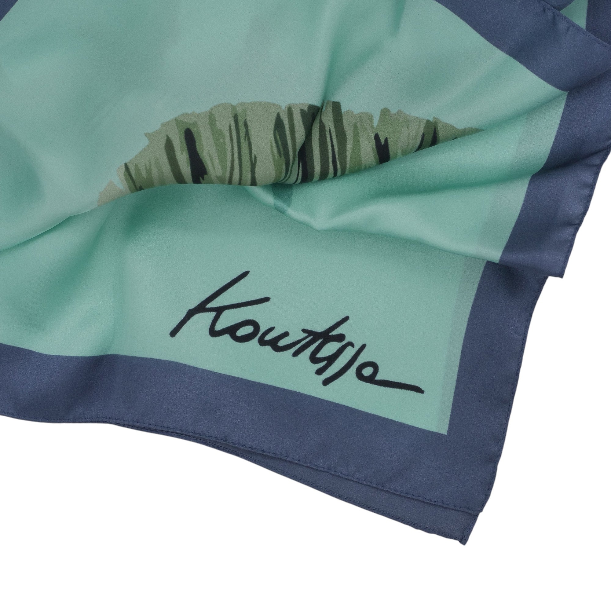 - ["Accessori","Donna","Kontessa","Nuovo"] - Kontessa Foulard Suocera Azzurro 9208 - Lupis SRL