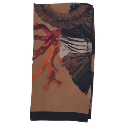 Kontessa Foulard Schwiegermutter Tabak 9208