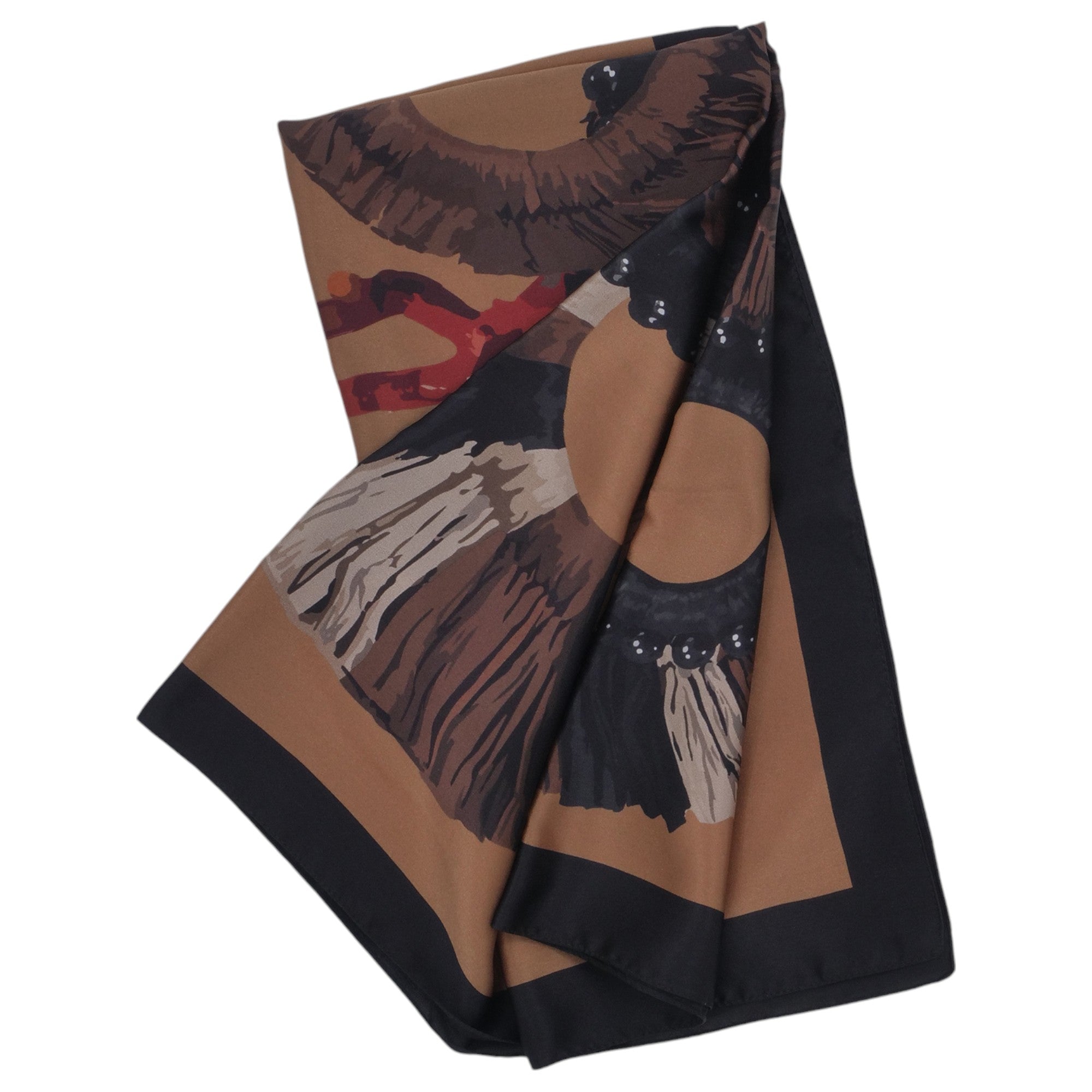 '- ["Accessori","Donna","Kontessa","Nuovo"] - Kontessa Foulard Suocera Tabacco 9208 - Lupis SRL