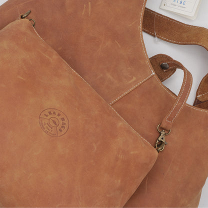 '- ["Accessori","Artigianato","Borse","Donna","Leaf Bags","Nuovo","Ultima Taglia"] - Leaf Bags Borsa Cuoio Pelle Invecchiato 3618I - Lupis SRL