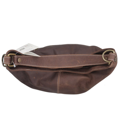 '- ["Accessori","Artigianato","Borse","Donna","Leaf Bags","Nuovo"] - Leaf Bags Borsa Marrone Pelle Invecchiato 3438I - Lupis SRL