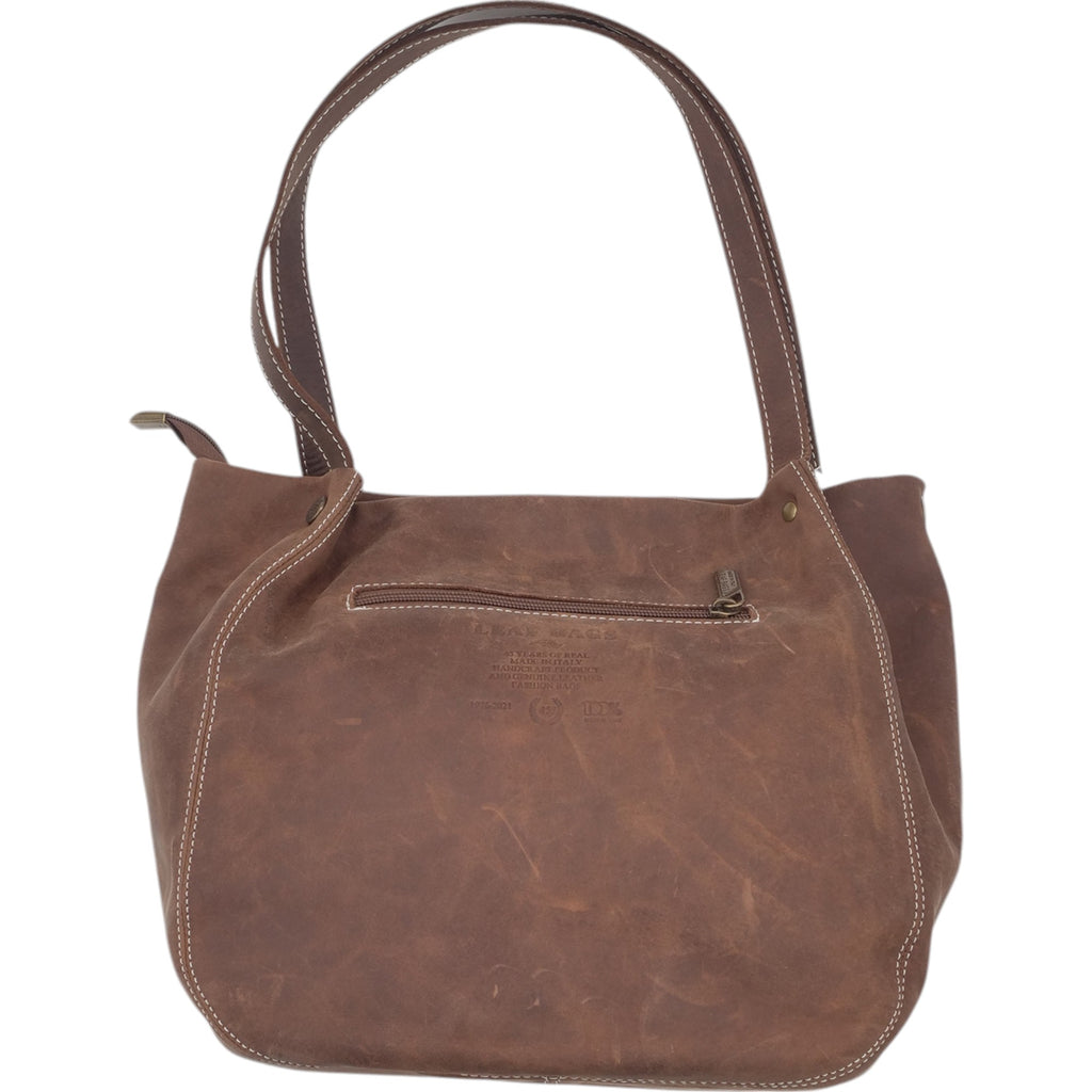  - ["Accessori","Artigianato","Borse","Donna","Leaf Bags","Nuovo"] - Leaf Bags Borsetta Marrone 3658 - Lupis SRL