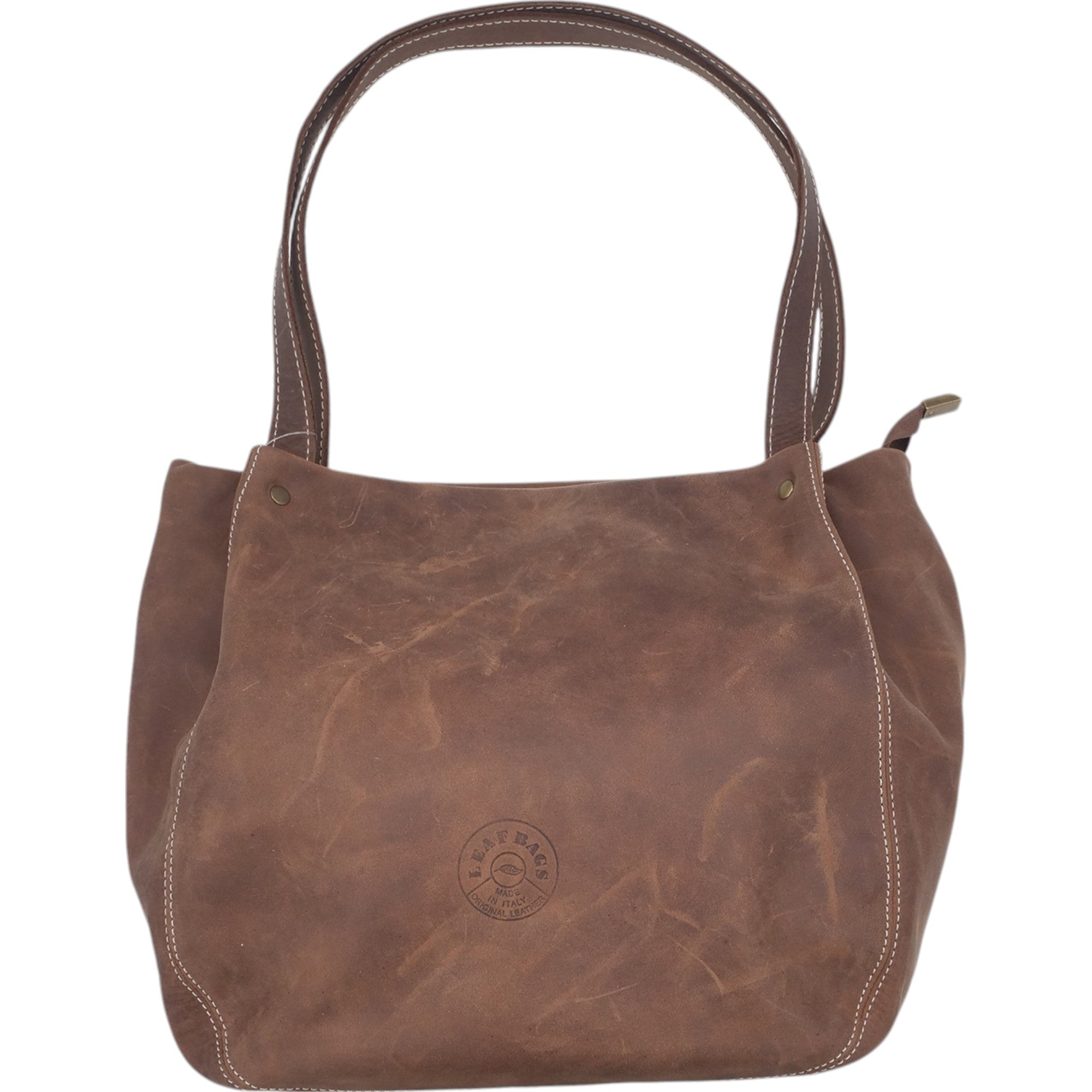  - ["Accessori","Artigianato","Borse","Donna","Leaf Bags","Nuovo"] - Leaf Bags Borsetta Marrone 3658 - Lupis SRL