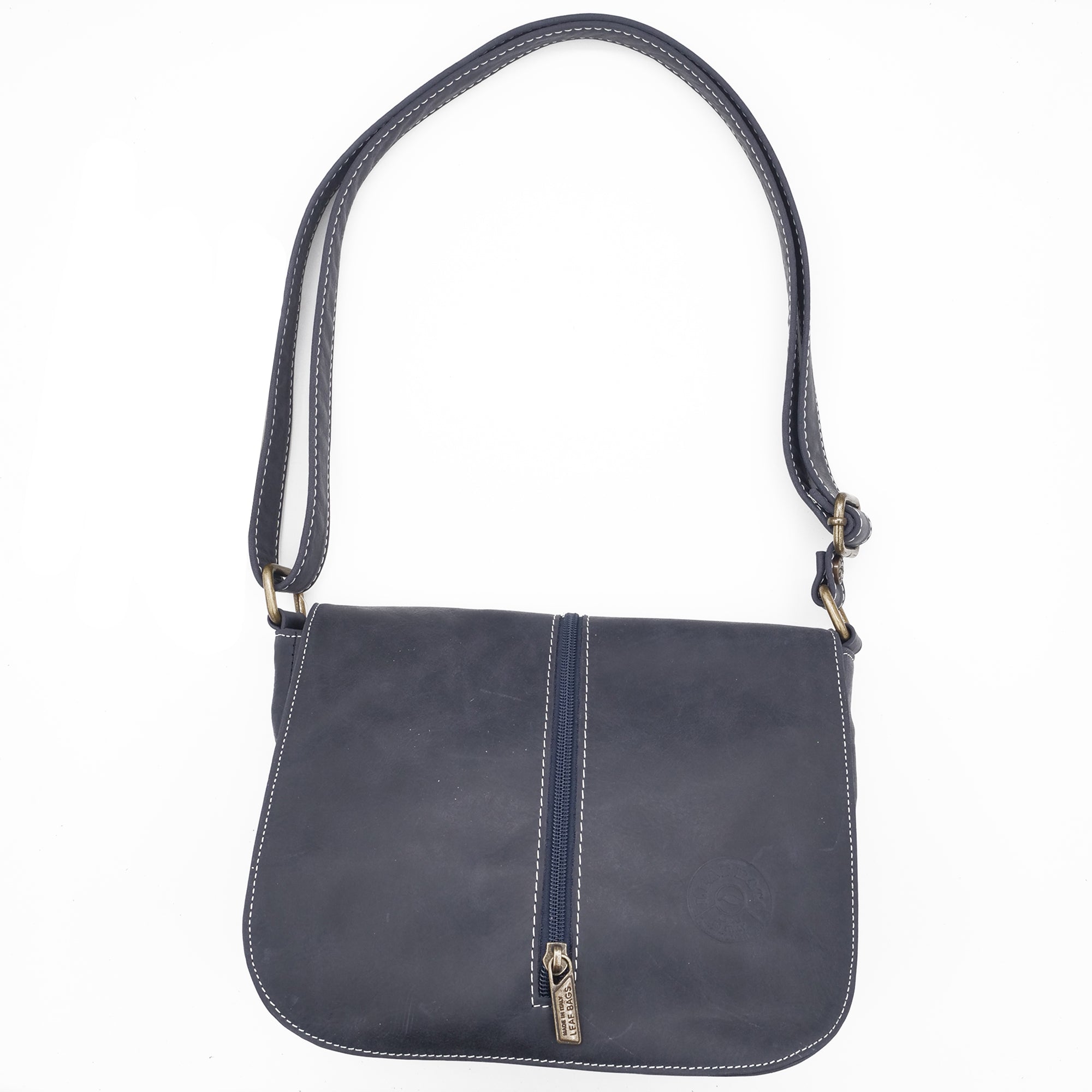 '- ["Accessori","Artigianato","Borse","Donna","Leaf Bags","Nuovo"] - Leaf Bags Postina Blu 3433 - Lupis SRL