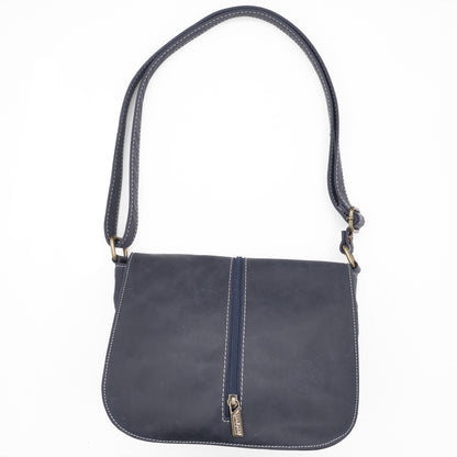 '- ["Accessori","Artigianato","Borse","Donna","Leaf Bags","Nuovo"] - Leaf Bags Postina Blu 3433 - Lupis SRL