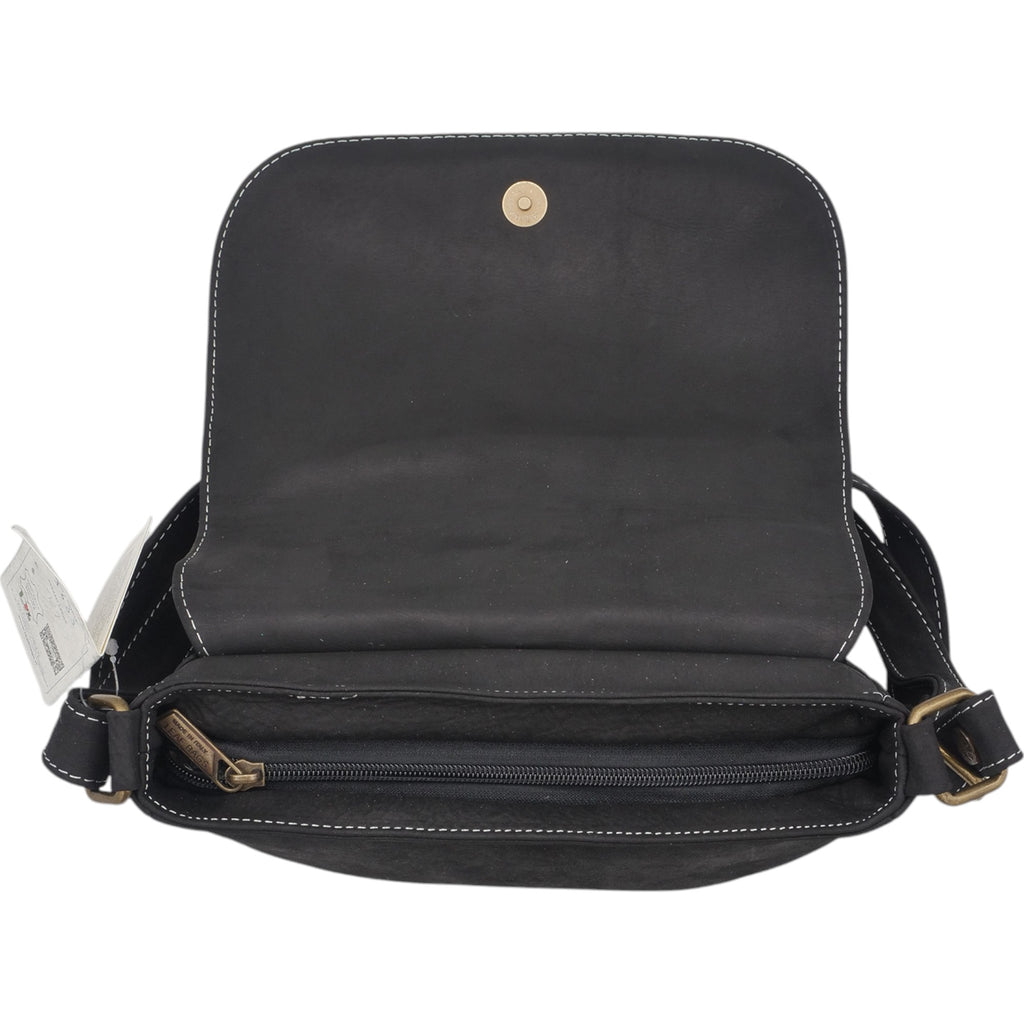 '- ["Accessori","Artigianato","Borse","Donna","Leaf Bags","Nuovo"] - Leaf Bags Postina Nero 3433 - Lupis SRL