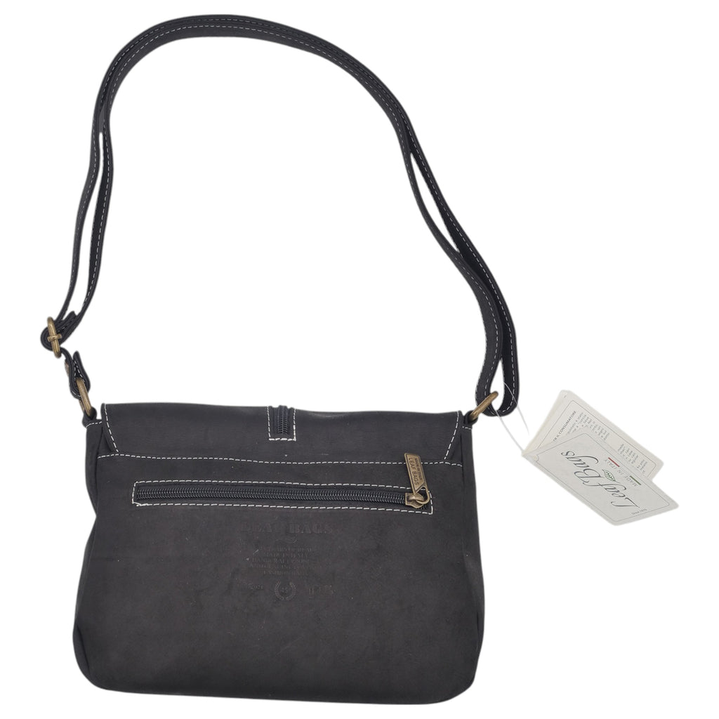 '- ["Accessori","Artigianato","Borse","Donna","Leaf Bags","Nuovo"] - Leaf Bags Postina Nero 3433 - Lupis SRL