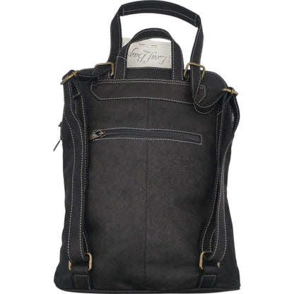 '- ["Accessori","Artigianato","Donna","Leaf Bags","Nuovo","Zaini"] - Leaf Bags Zaino Multifunzione Nero 3465 - Lupis SRL