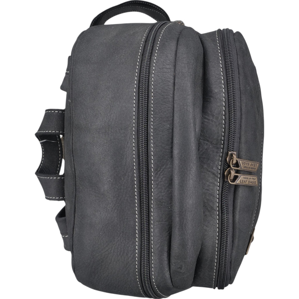 '- ["Accessori","Artigianato","Donna","Leaf Bags","Nuovo","Zaini"] - Leaf Bags Zaino Nero 3548 - Lupis SRL