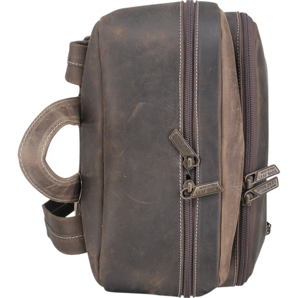  - ["Accessori","Artigianato","Donna","Leaf Bags","Nuovo","Zaini"] - Leaf Bags Zaino Testa di Moro 3548 - Lupis SRL