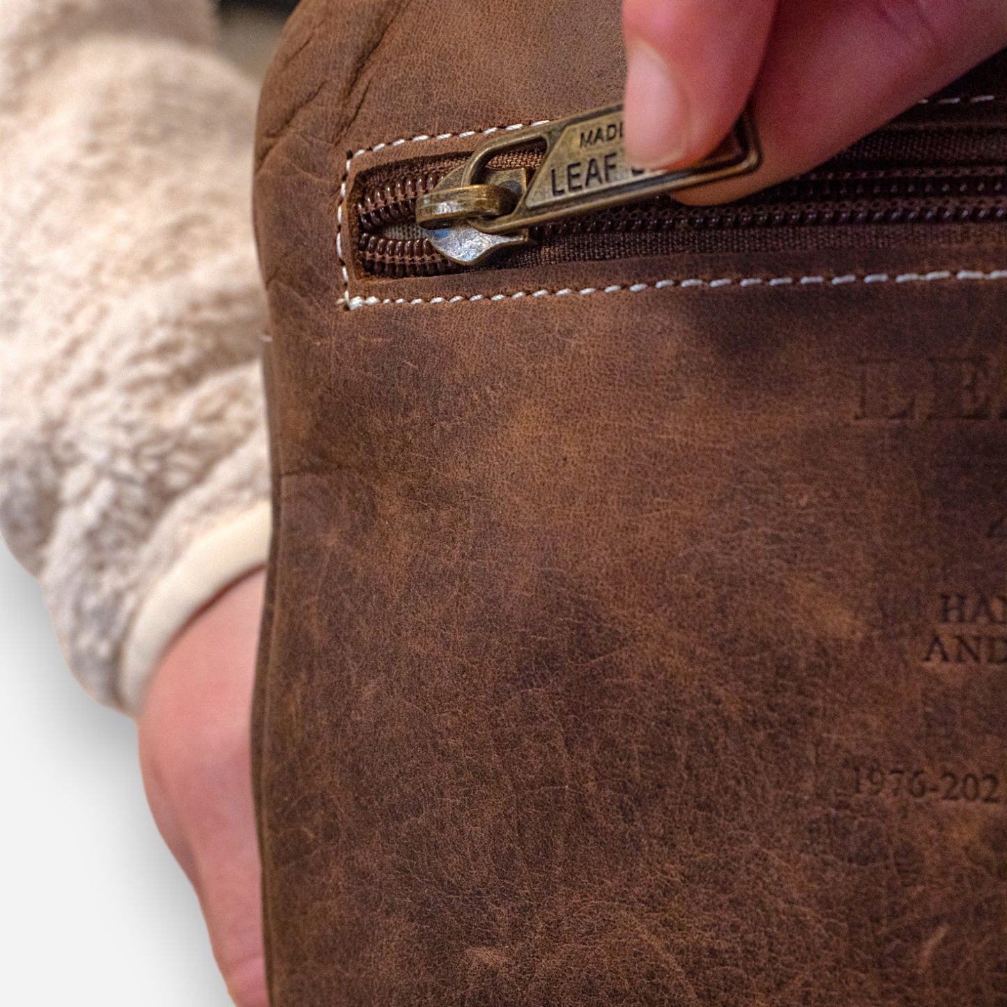 Leaf Bags Borsa Testa di Moro Pelle Invecchiato 3652