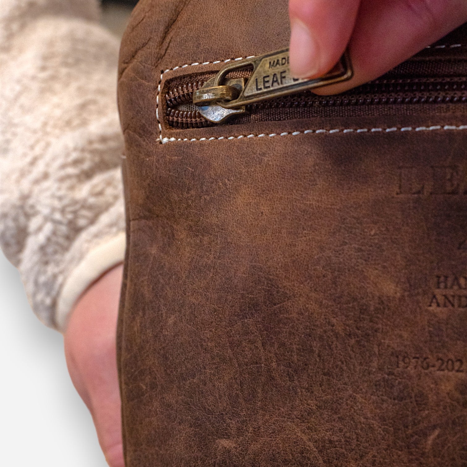 Leaf Bags Borsa Testa di Moro Pelle Invecchiato 3652