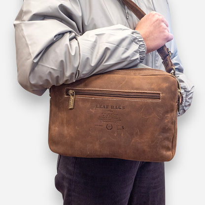 Leaf Bags Borsa Testa di Moro Pelle Invecchiato 3653