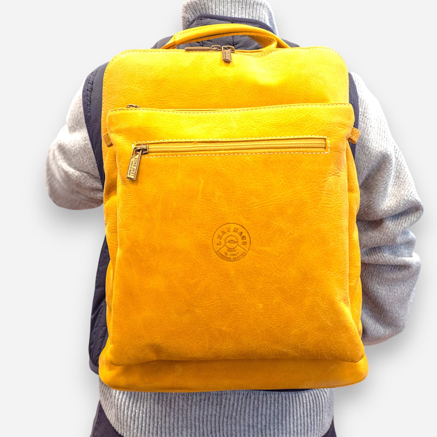 Leaf Bags Zaino Multifunzione Giallo 3465TS