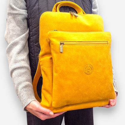 Leaf Bags Zaino Multifunzione Giallo 3465TS