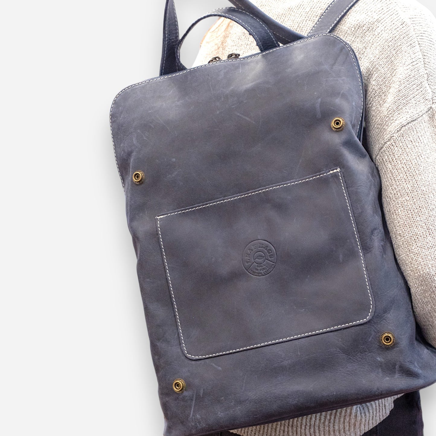 Leaf Bags Zaino Multifunzione Navy 3465TS