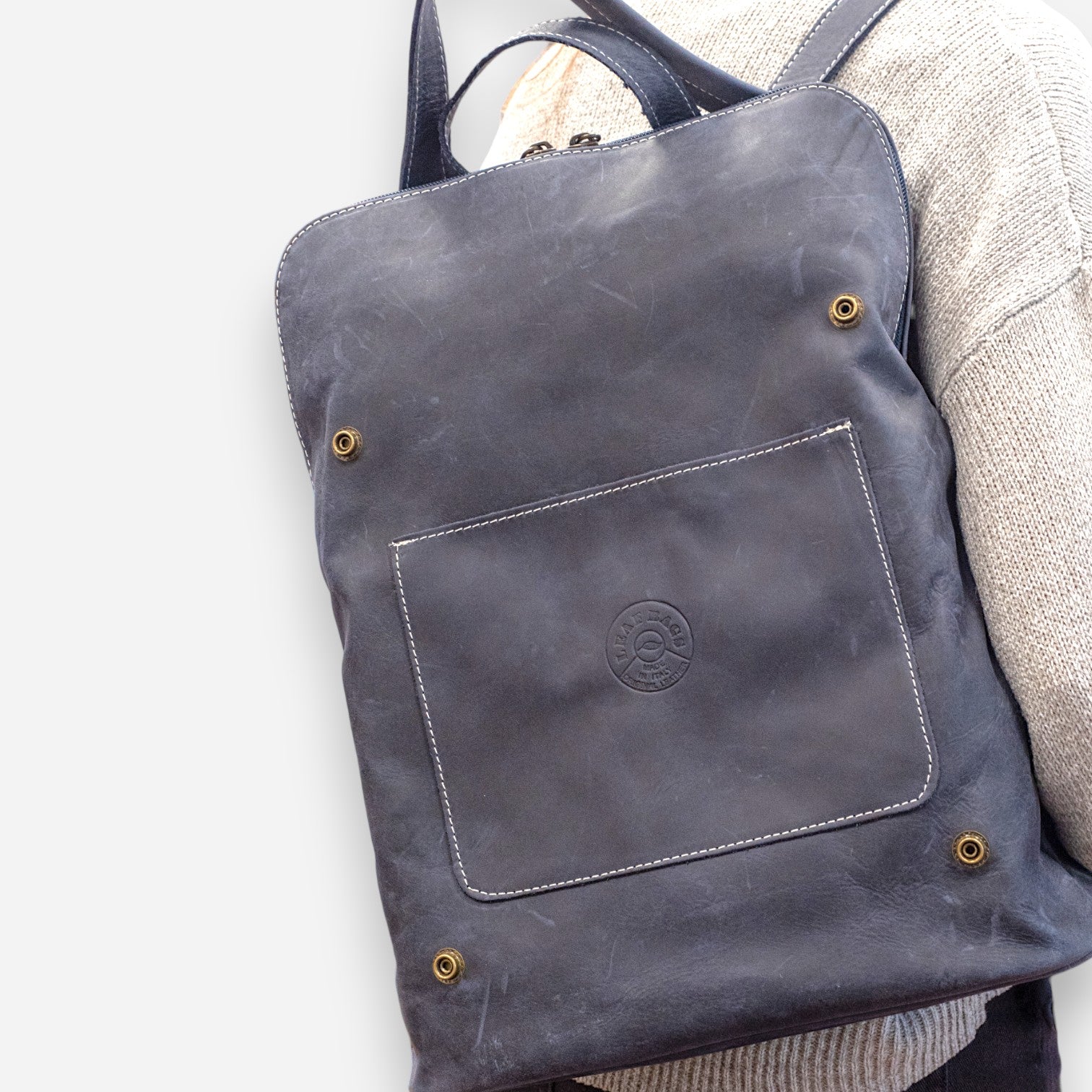 Leaf Bags Zaino Multifunzione Navy 3465TS