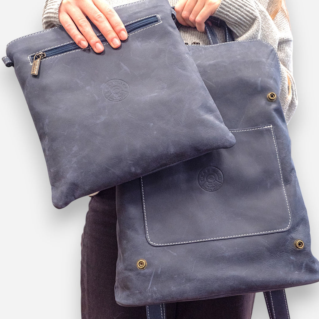 Leaf Bags Zaino Multifunzione Navy 3465TS