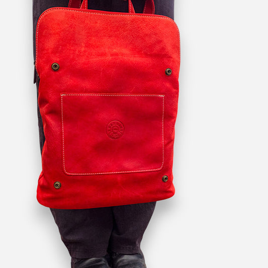 Leaf Bags Zaino Multifunzione Rosso 3465TS