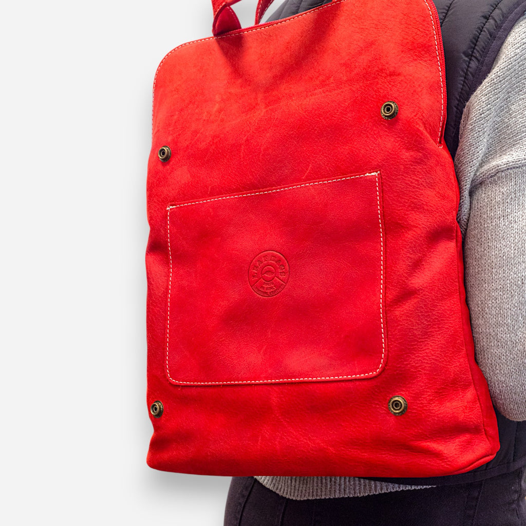 Leaf Bags Zaino Multifunzione Rosso 3465TS