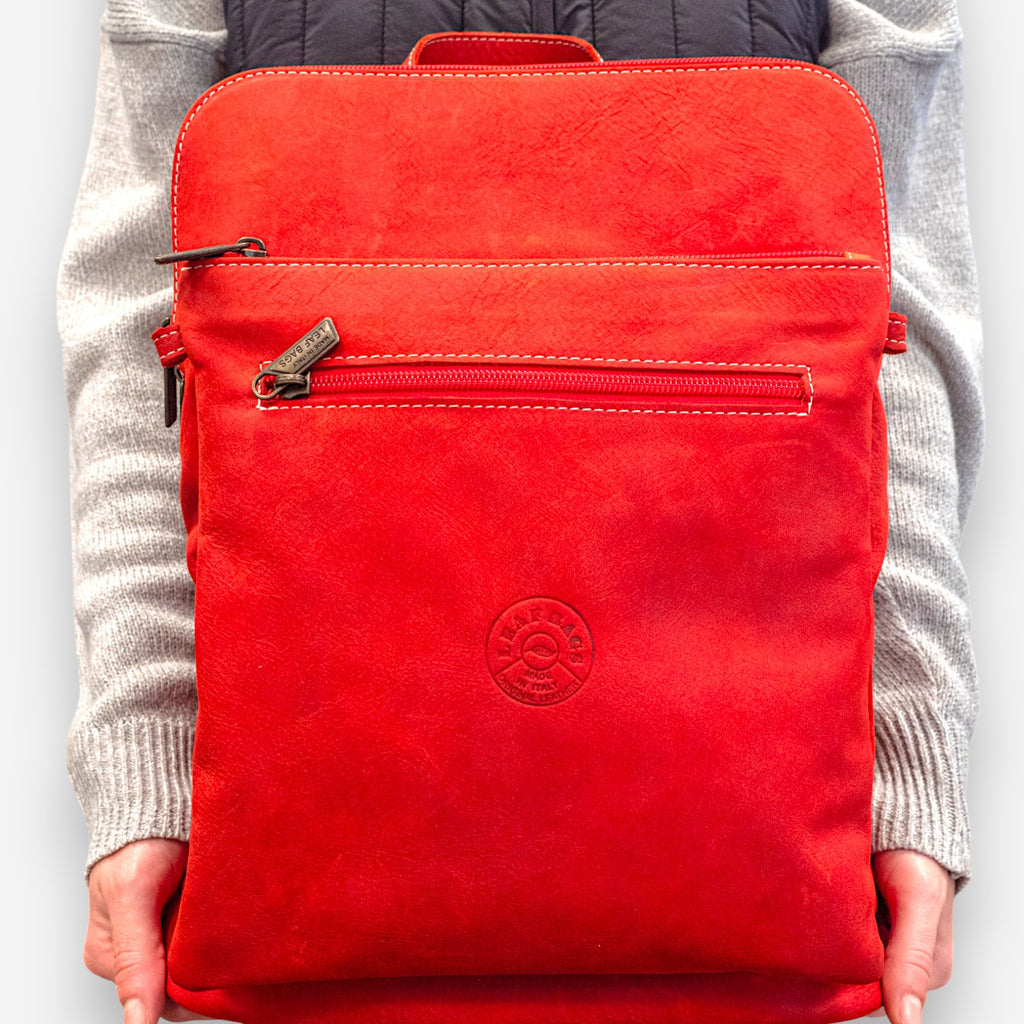 Leaf Bags Zaino Multifunzione Rosso 3465TS