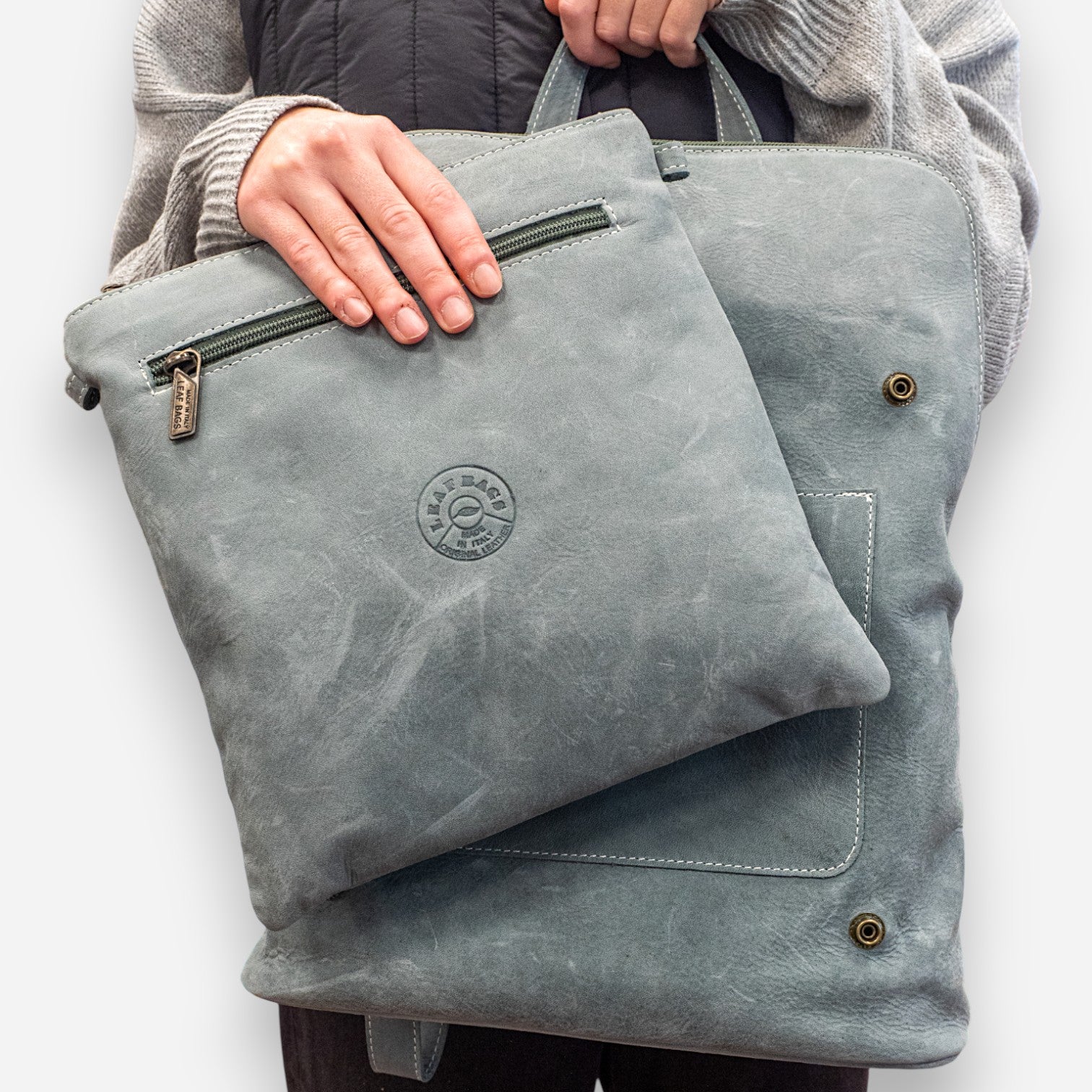 Leaf Bags Zaino Multifunzione Verde 3465TS