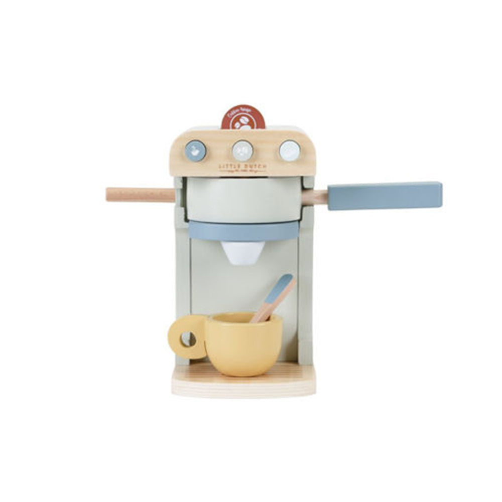  - ["Accessori","FW25","Giocattoli","Infant","Kids","Little Dutch","Toddler"] - Giocattolo Little Dutch Macchina del caffè In Legno LD7081 - Lupis SRL
