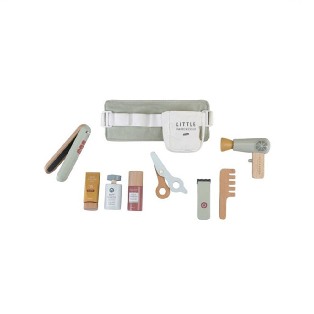  - ["Accessori","FW25","Giocattoli","Infant","Kids","Little Dutch","Toddler"] - Giocattolo Little Dutch Set Da Parrucchiere In Legno LD7066 - Lupis SRL
