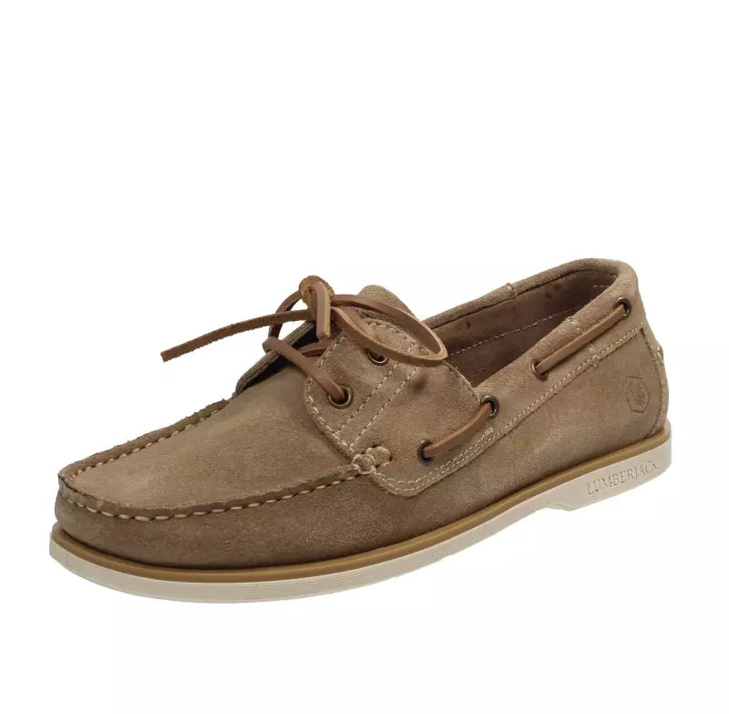 Lumberjack Boat Shoes Beige SM07804-007