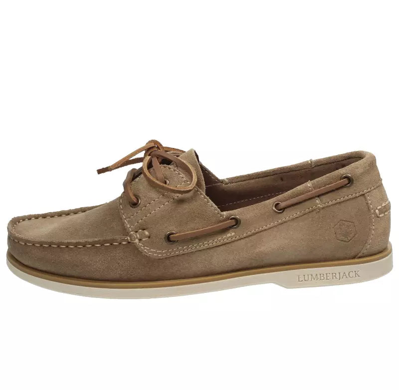 Lumberjack Boat Shoes Beige SM07804-007